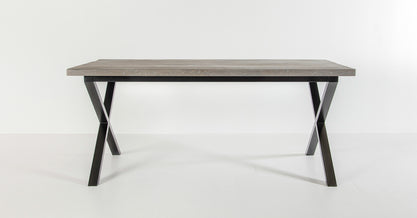 Shelby Dining Table - Crossed Leg