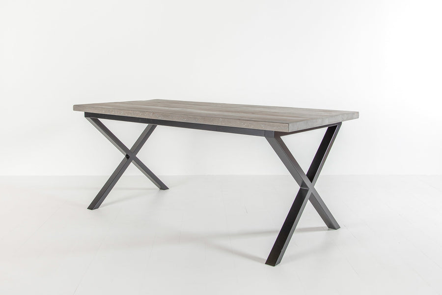Shelby Dining Table - Crossed Leg