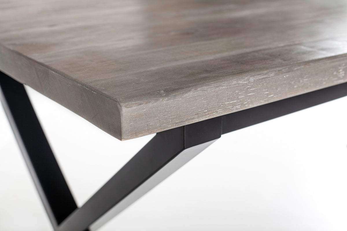 Shelby Dining Table - Crossed Leg