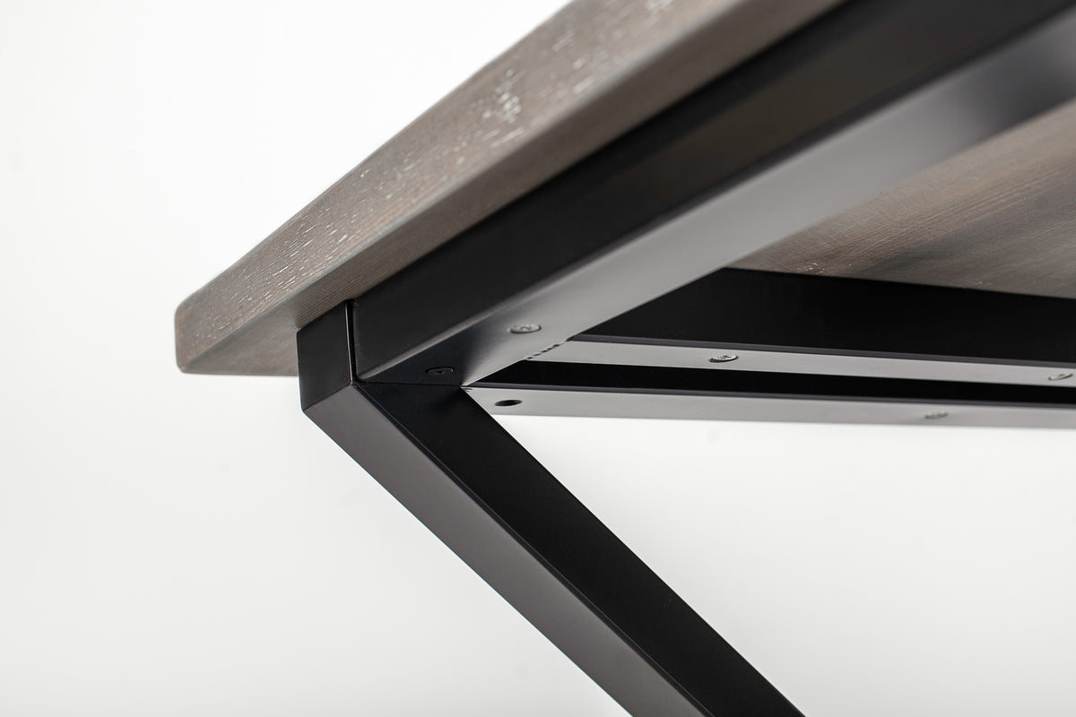 Shelby Dining Table - Crossed Leg