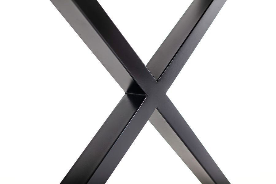 Shelby Dining Table - Crossed Leg