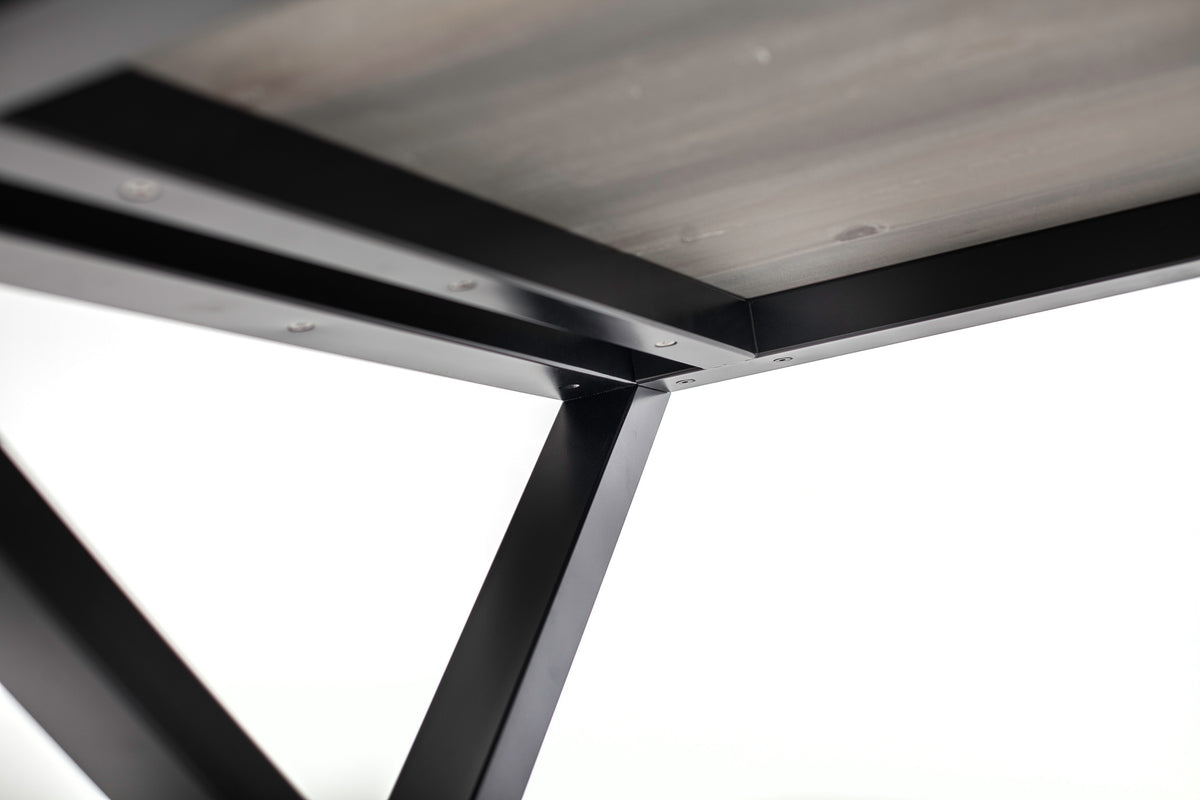 Shelby Dining Table - Crossed Leg