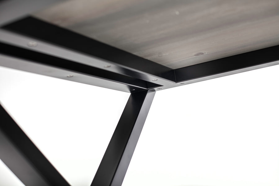 Shelby Dining Table - Crossed Leg