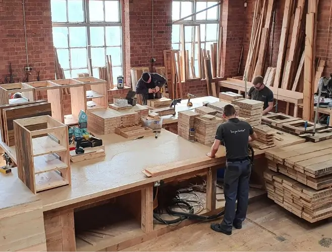 Eat, Sleep, Live assembly line