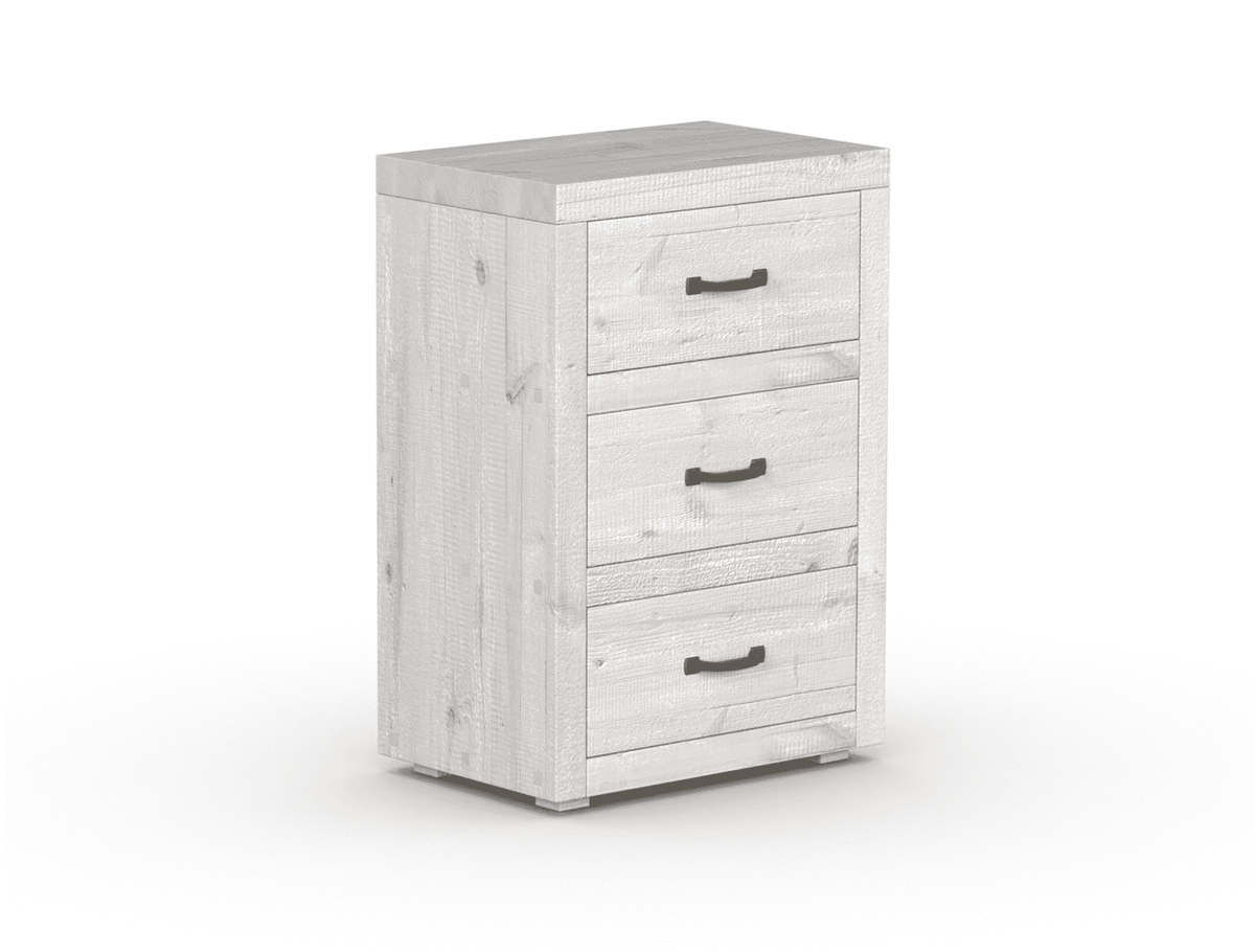 Branson 3 Drawer Bedside