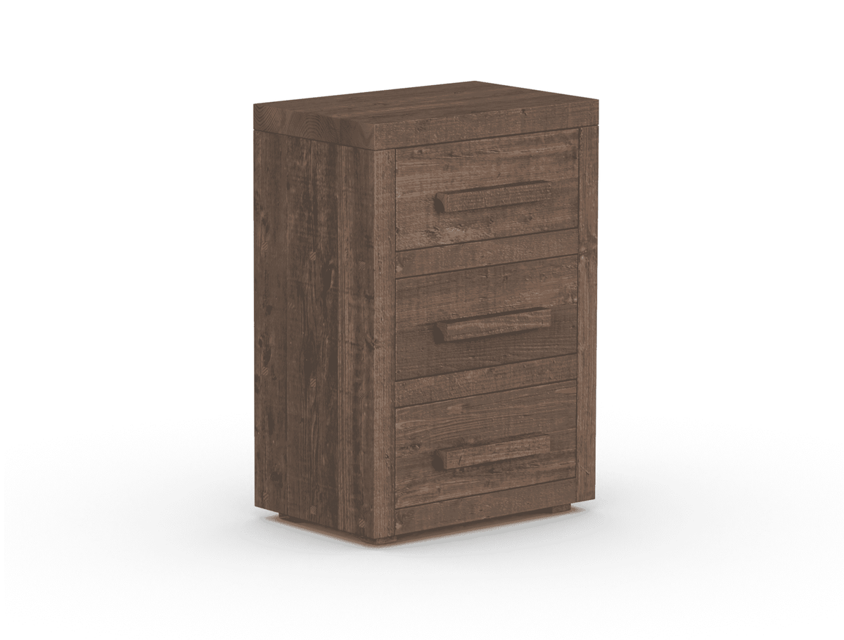 Branson 3 Drawer Bedside