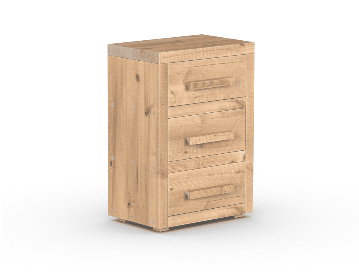 Branson 3 Drawer Bedside