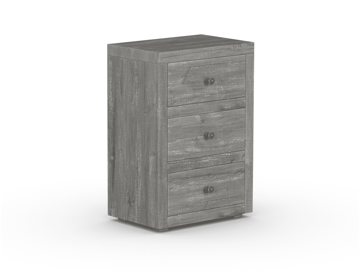 Branson 3 Drawer Bedside