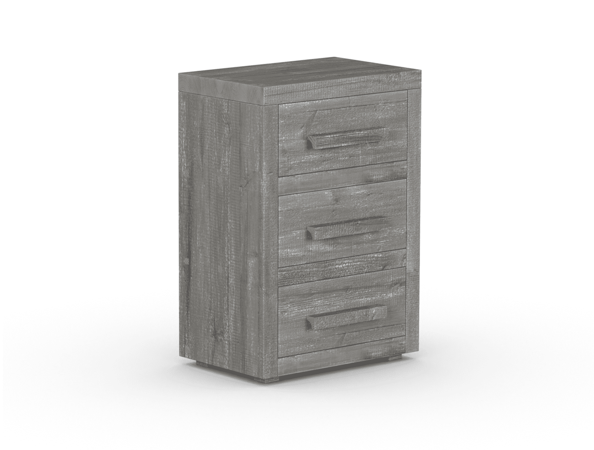 Branson 3 Drawer Bedside