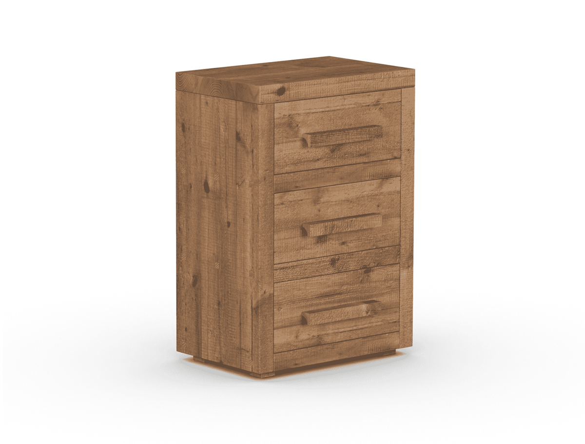 Branson 3 Drawer Bedside