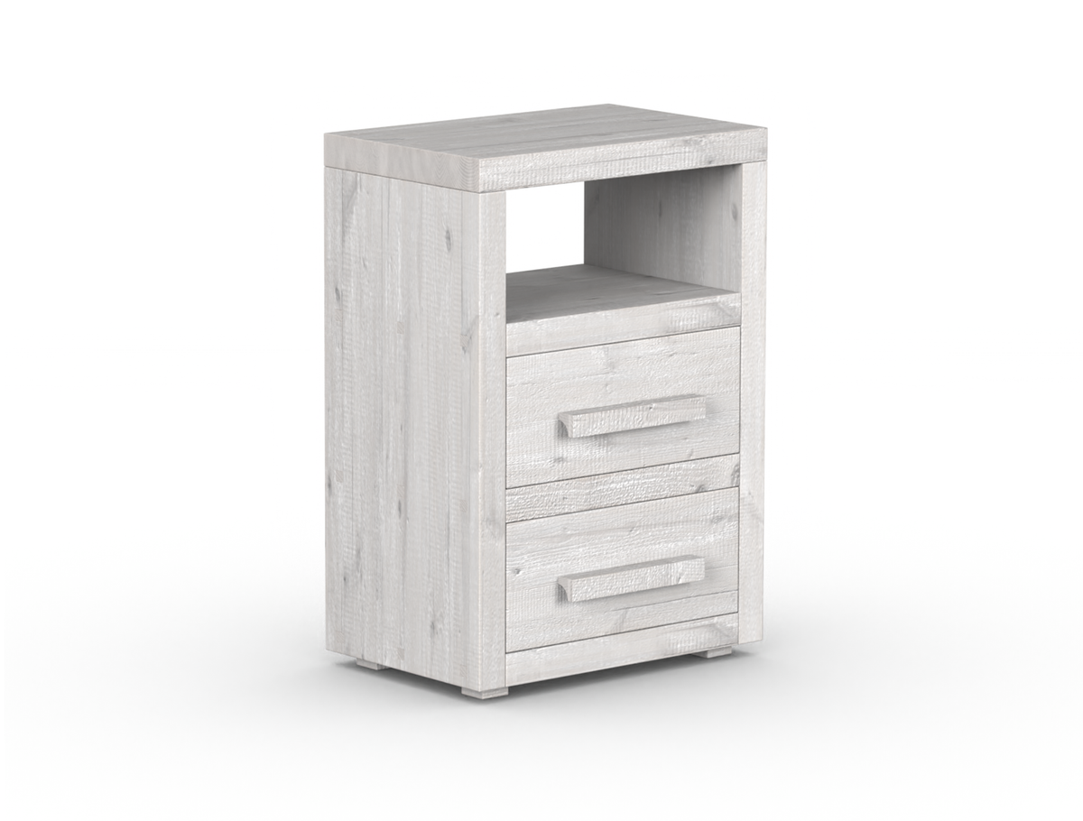 Branson Tall 2 Drawer Bedside