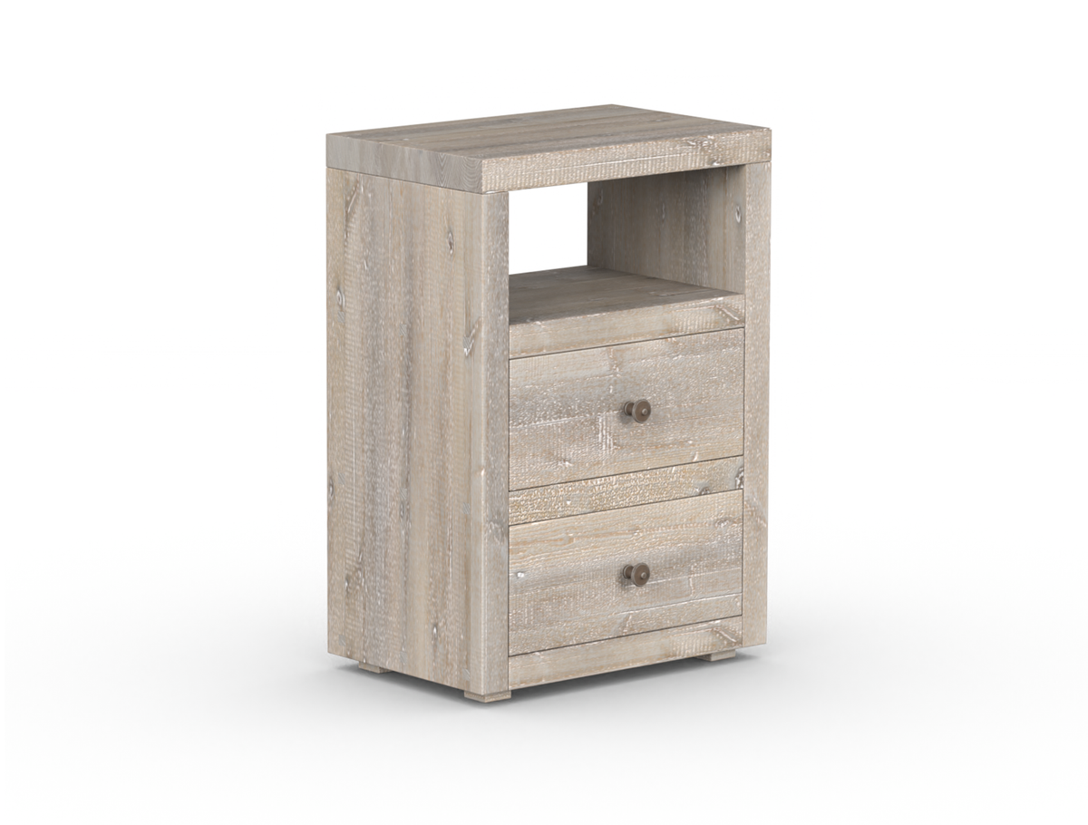 Branson Tall 2 Drawer Bedside