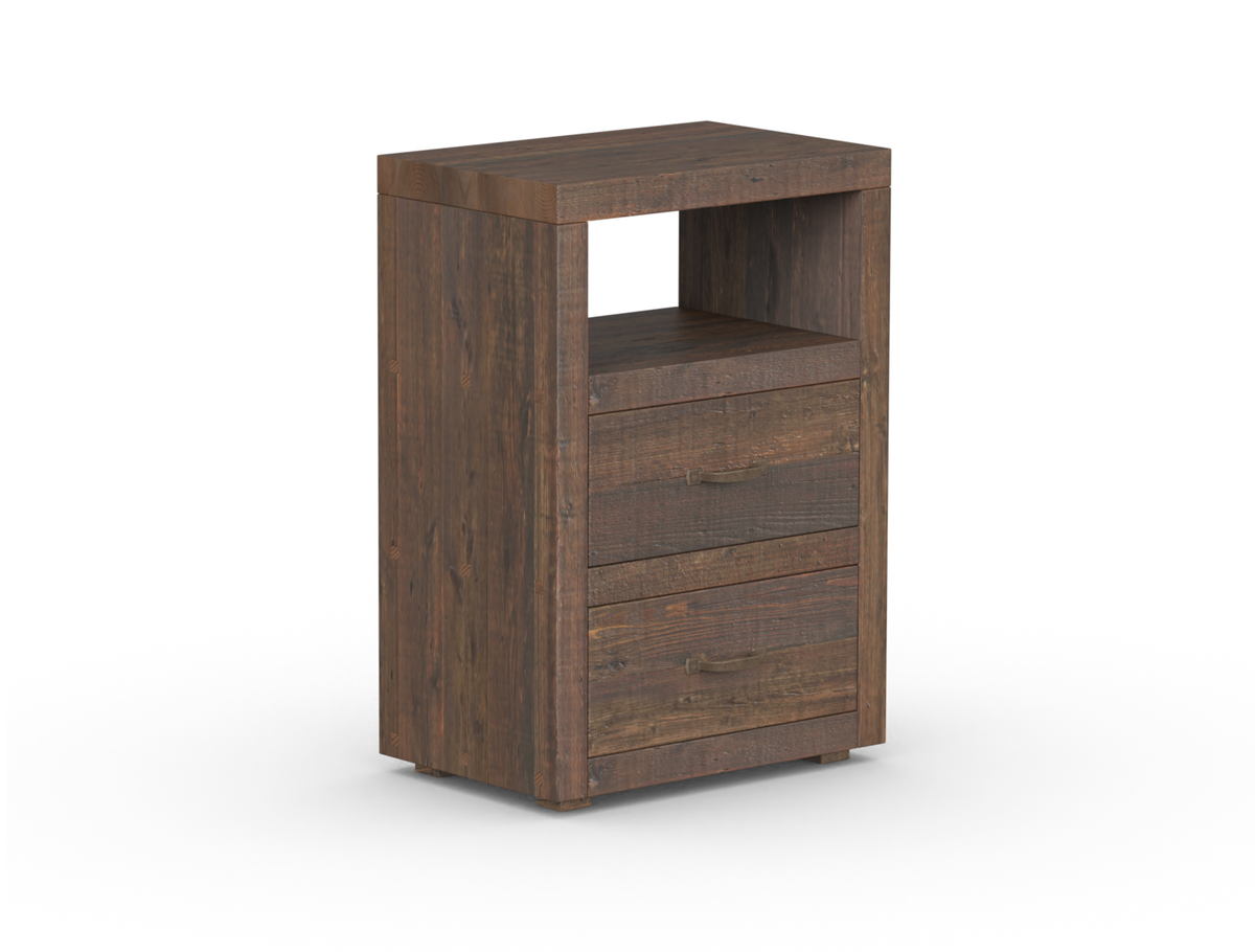 Branson Tall 2 Drawer Bedside
