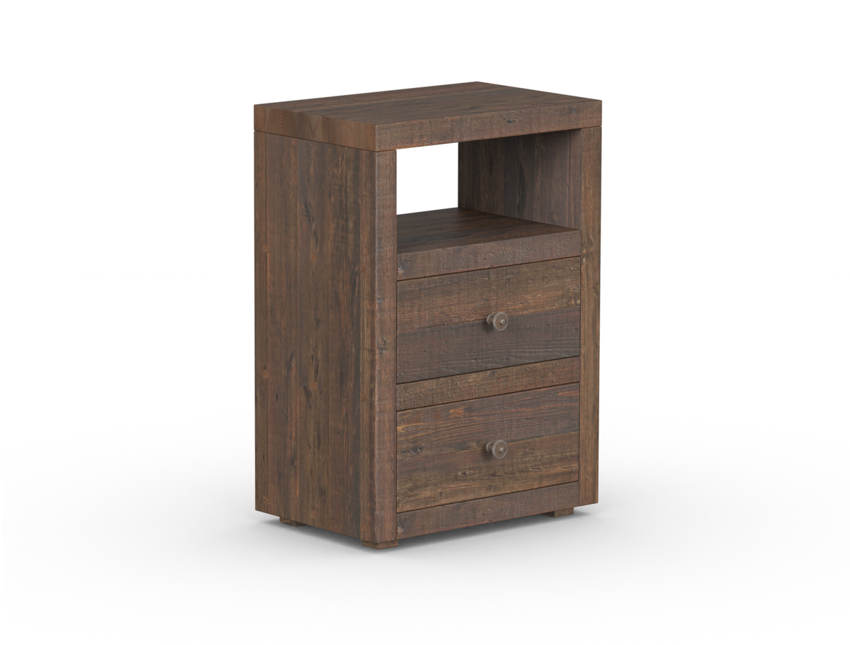 Branson Tall 2 Drawer Bedside