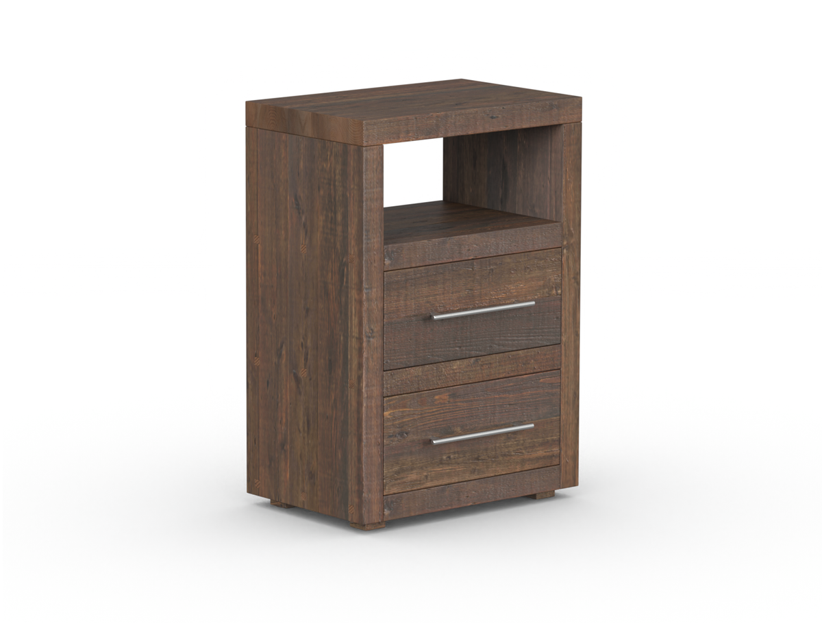 Branson Tall 2 Drawer Bedside