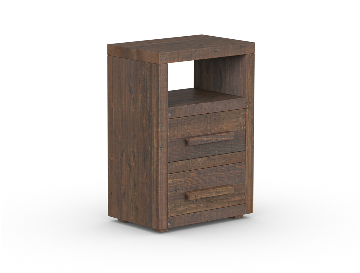 Branson Tall 2 Drawer Bedside