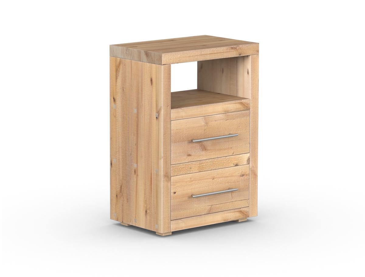 Branson Tall 2 Drawer Bedside