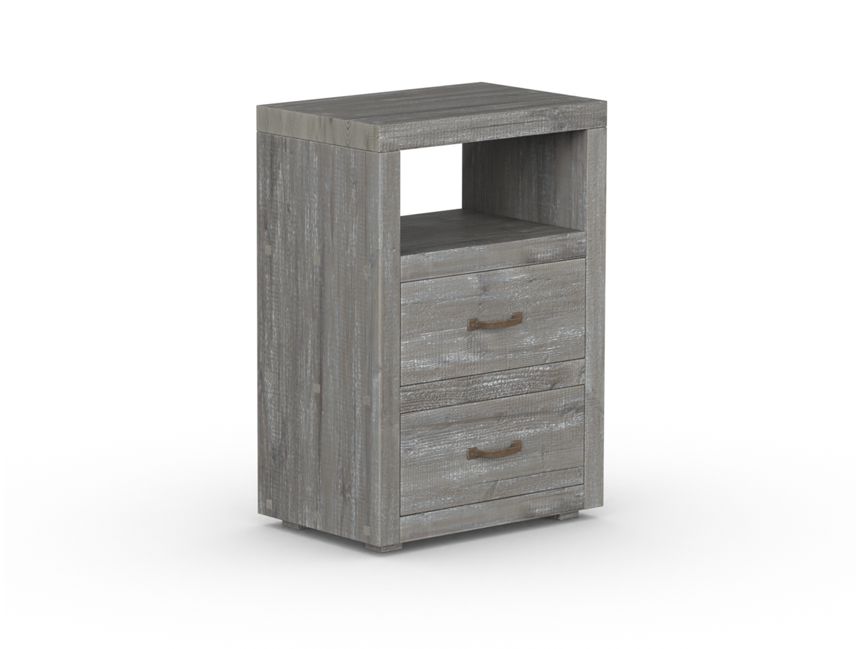 Branson Tall 2 Drawer Bedside