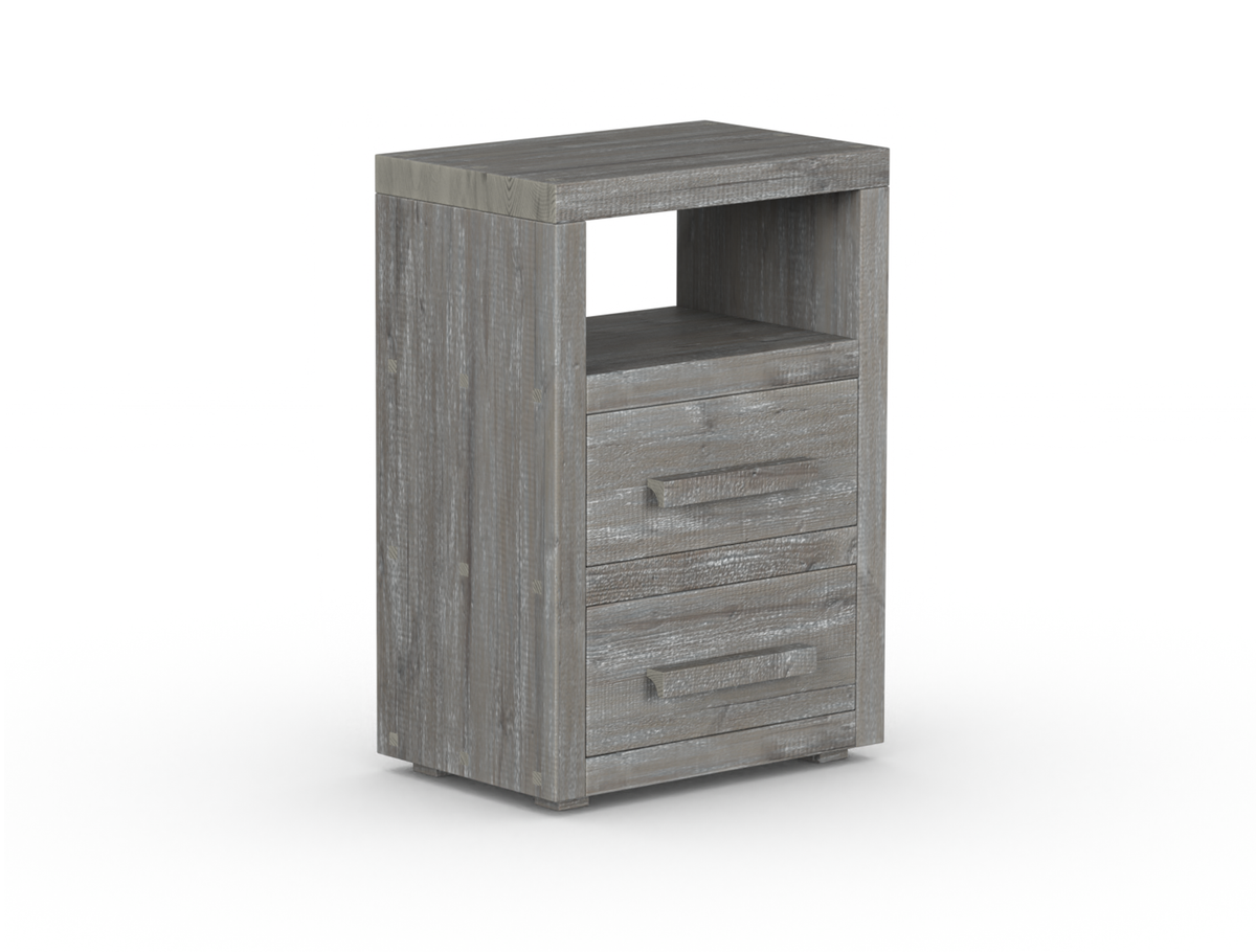 Branson Tall 2 Drawer Bedside