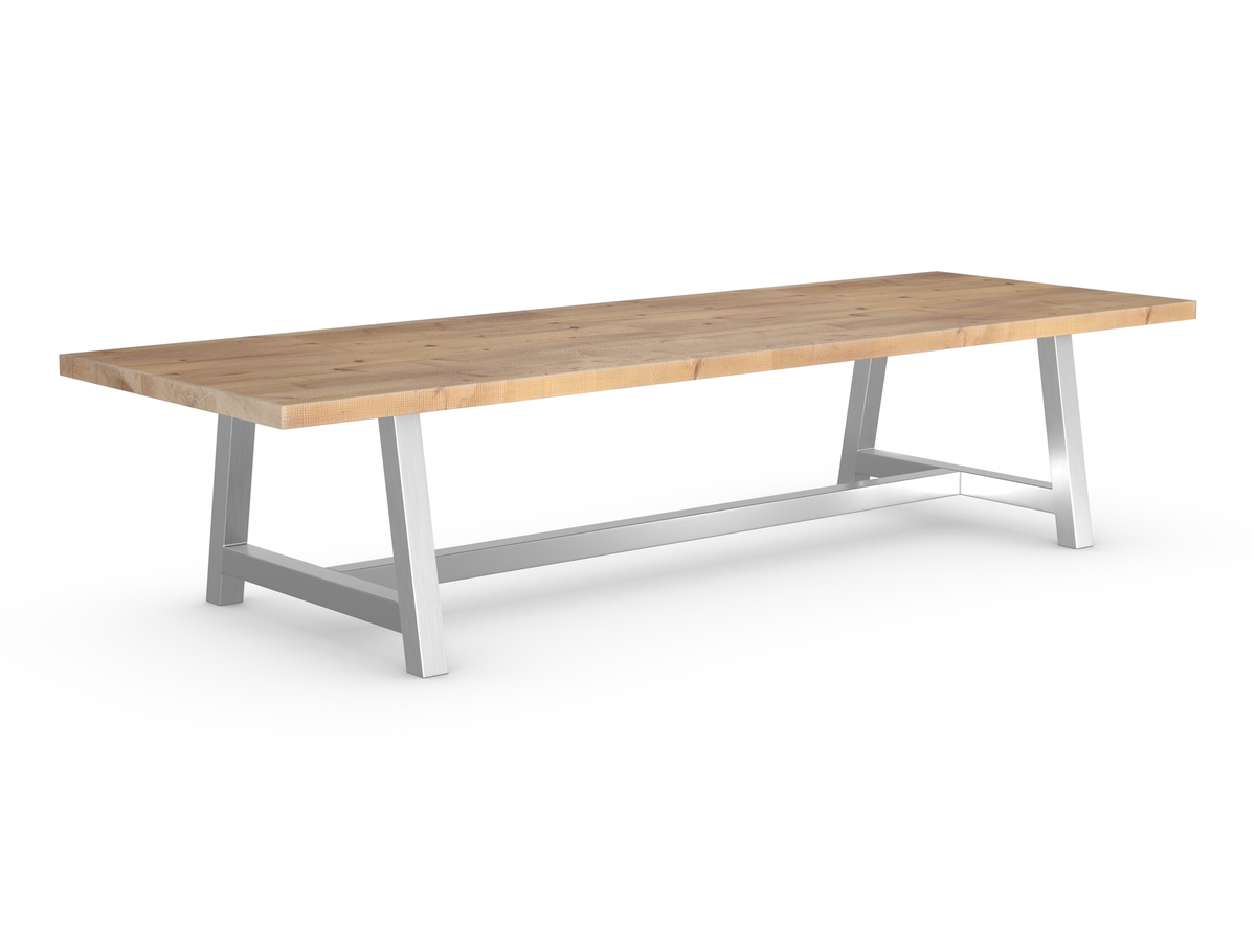 Rochester Dining Table - Long Overhang