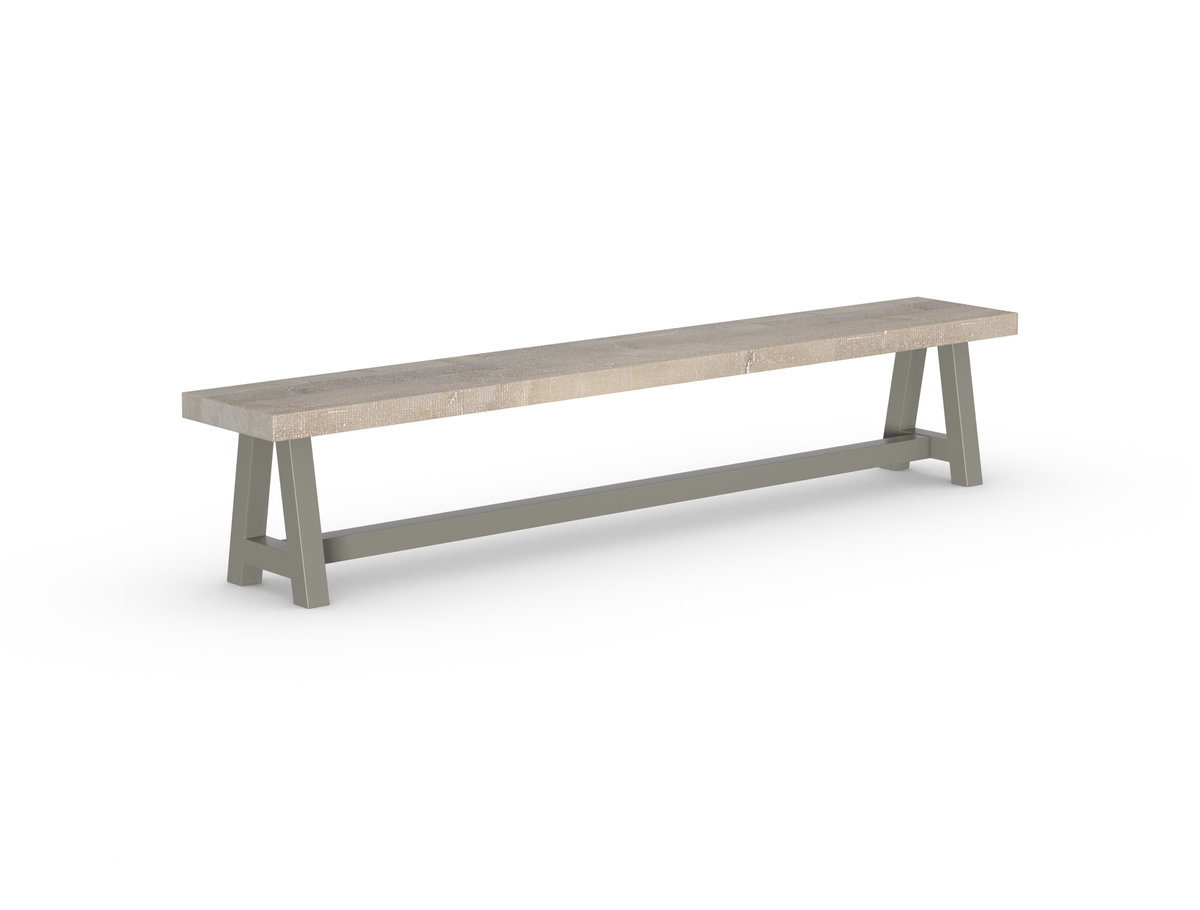 Rochester Side Bench - Custom Frame