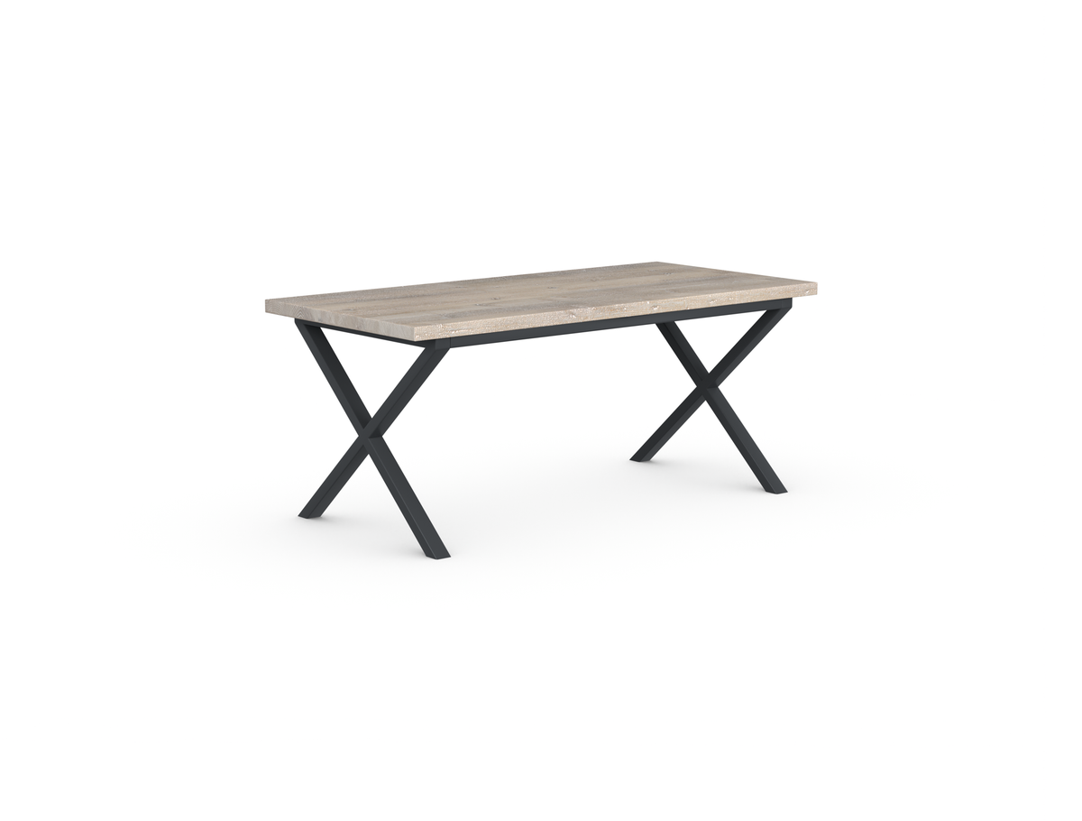 Shelby Dining Table - Crossed Leg