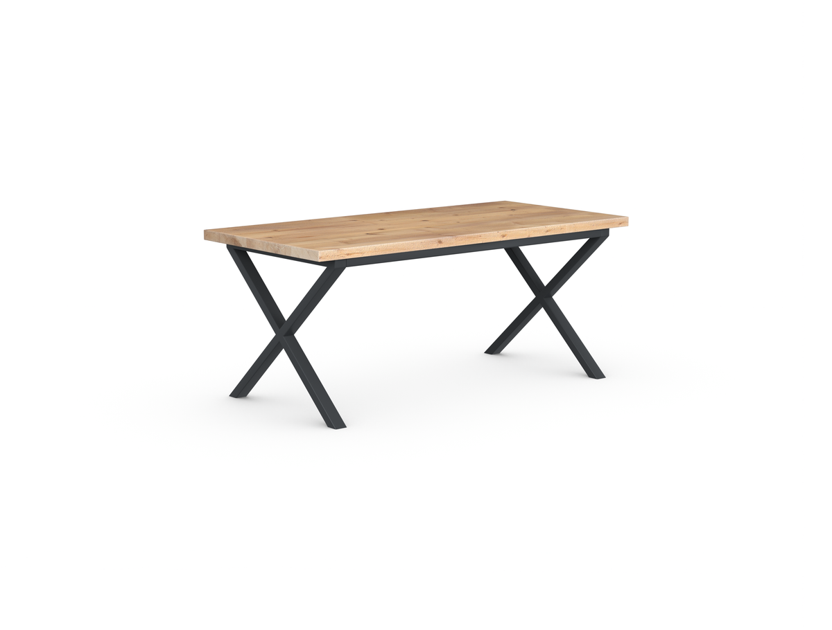 Shelby Dining Table - Crossed Leg