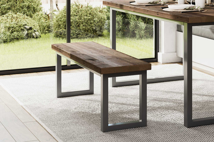 Shelby Bench - Square Leg