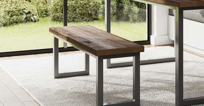 Shelby Bench - Square Leg