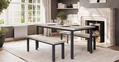 Shelby Dining Table - Straight Leg