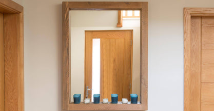 Natural 67cm x 87cm Mirror