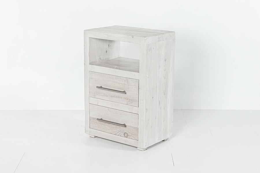 Branson Tall 2 Drawer Bedside