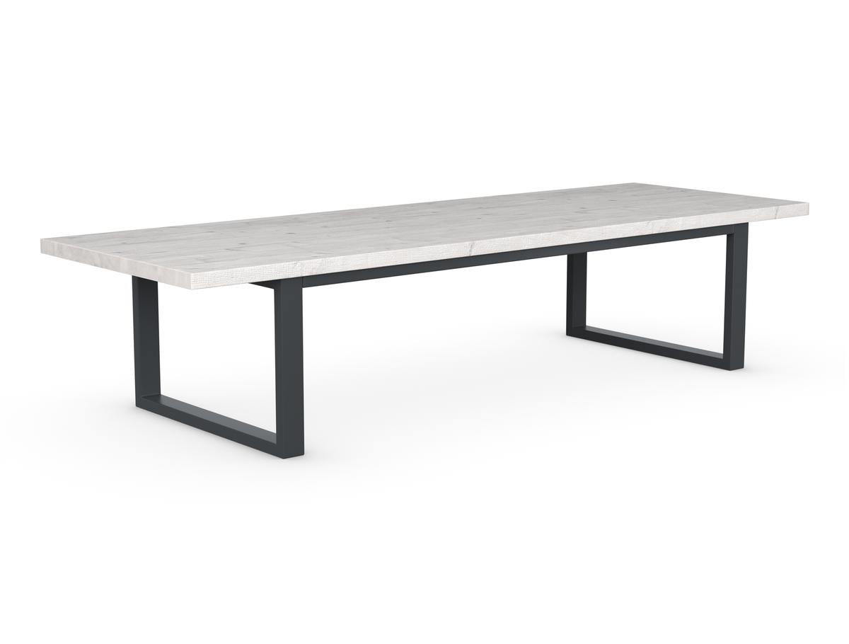 Cavendish Dining Table - Long Overhang Custom Frame