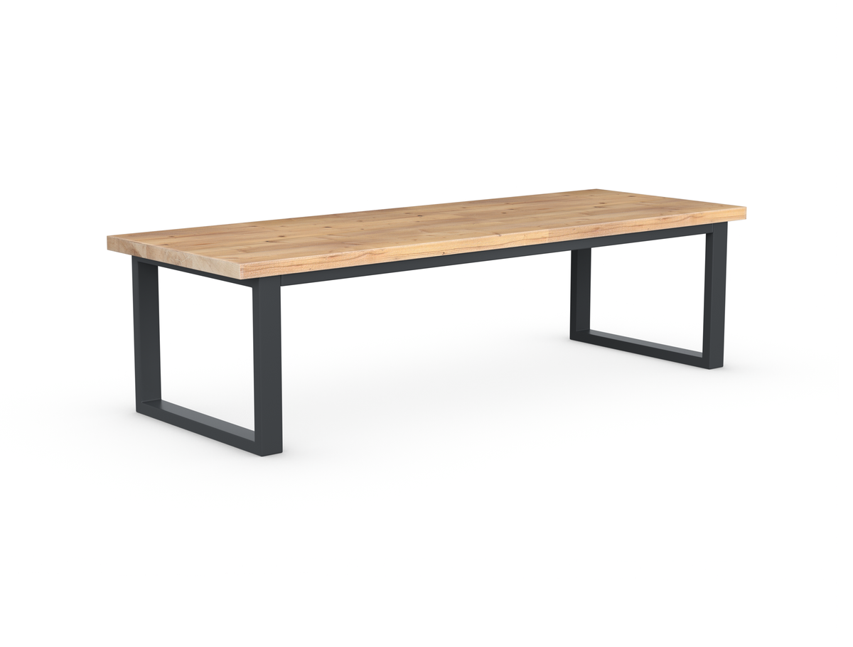 Cavendish Dining Table - Short Overhang Custom Frame
