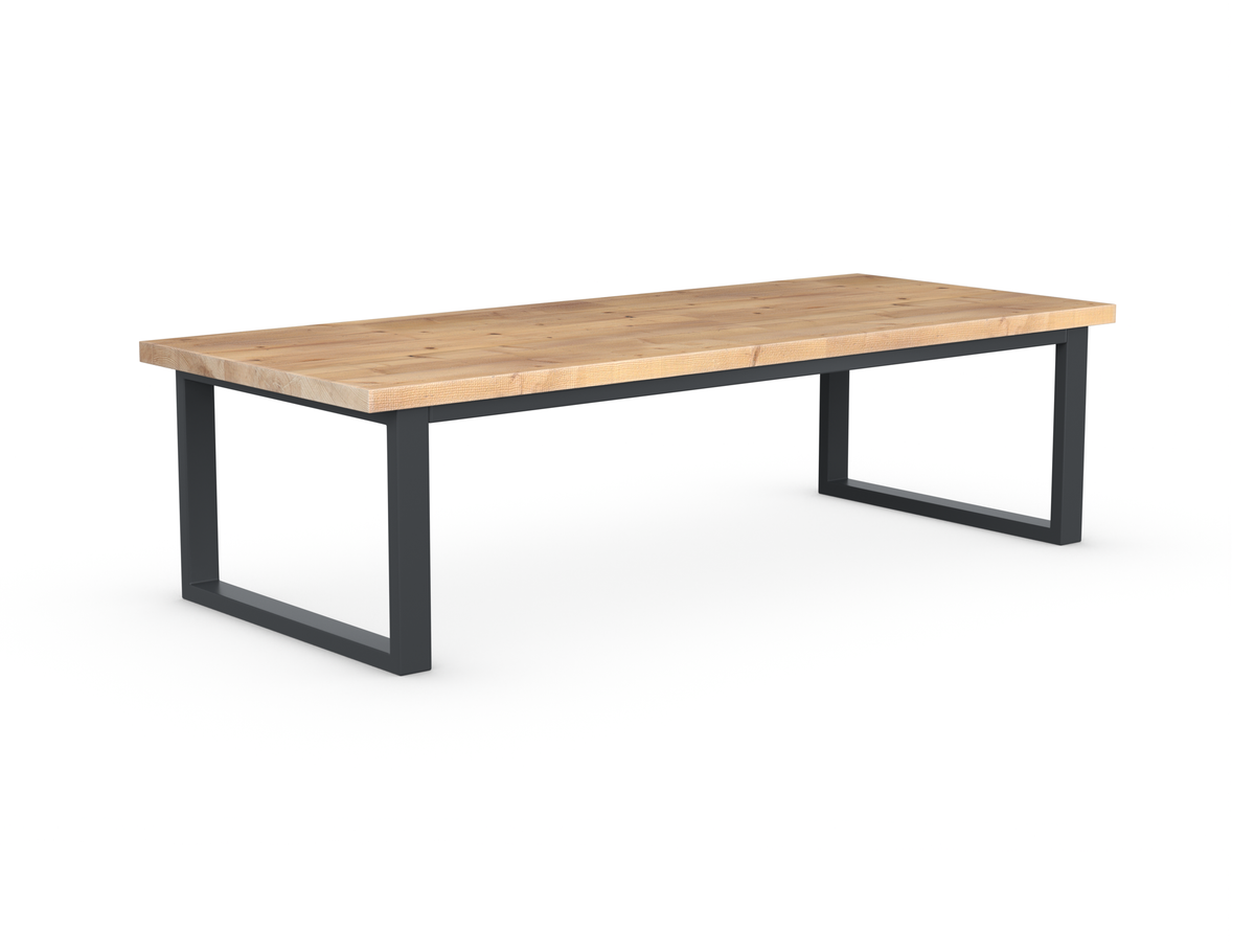 Cavendish Dining Table - Short Overhang Custom Frame