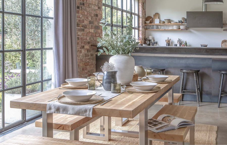 Cavendish Long Overhang Dining Table