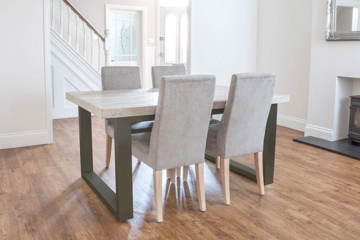 Cavendish Dining Table - Short Overhang Custom Frame