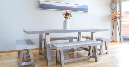 Rochester Dining Table - Long Overhang