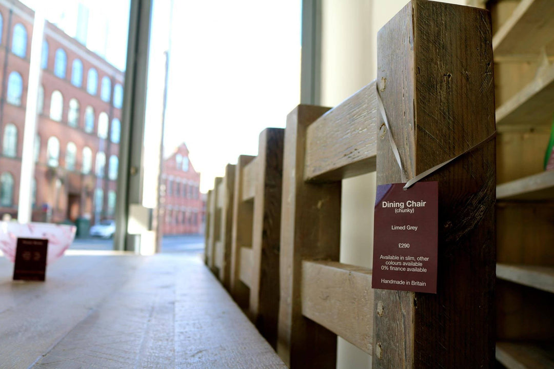 Dining table and chairs