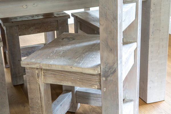 Solid wood dining chairs