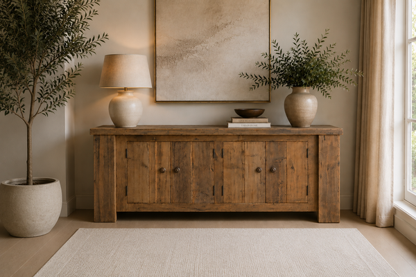 Solid wood cabinet