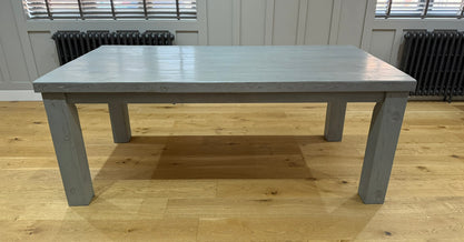 195 cm Hudson Dining Table - Smoked - Ex-Display