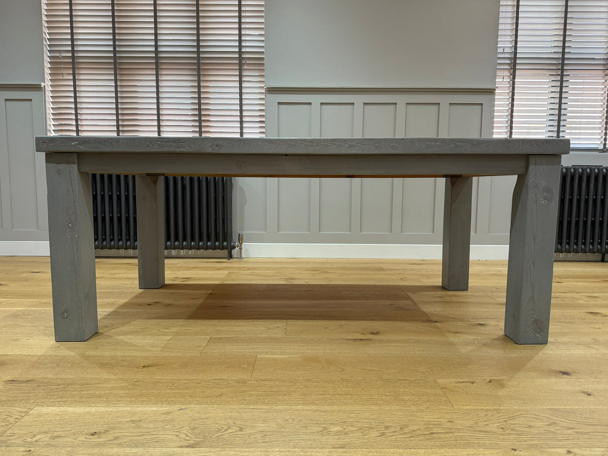 195 cm Hudson Dining Table - Smoked - Ex-Display