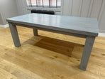 195 cm Hudson Dining Table - Smoked - Ex-Display