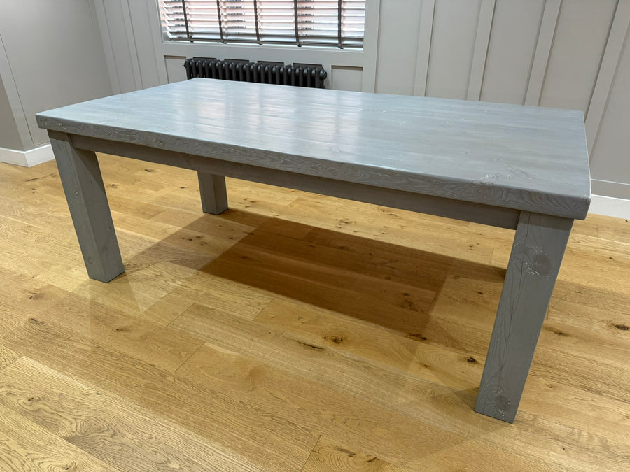195 cm Hudson Dining Table - Smoked - Ex-Display