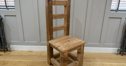 Set 6 x Hudson Dining Chairs - Natural - Ex-Display