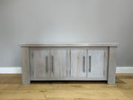 144.5 cm Hudson Low Cabinet - Grey - Ex-Display