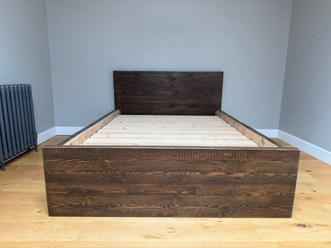 Double Branson Bed - Mocha - Ex-Display
