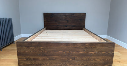 Double Branson Bed - Mocha - Ex-Display