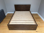 Double Branson Bed - Mocha - Ex-Display